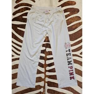 Vintage Y2K Victoria Secret PINK My Favorite Sweats Wide Leg Baggy Sweatpants S